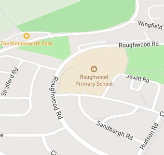 map for Roughwood Primary Breakfast Club