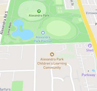 map for Alex Park Democratic School