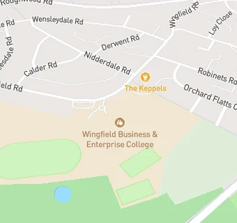 map for Wingfield Academy