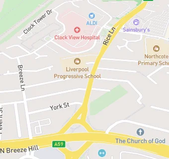 map for The Grey Road Surgery