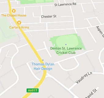 map for Denton St Lawrence Cricket Club