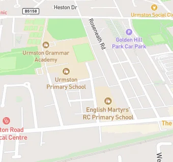 map for English Martyrs RC Primary School