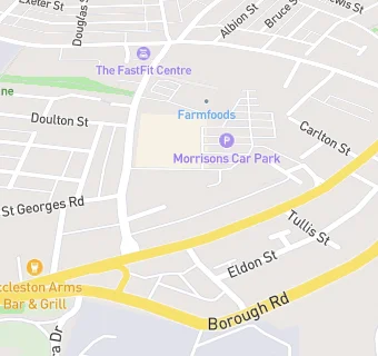 map for Morrisons Petrol Station