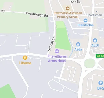 map for Fitzwilliam Arms Hotel