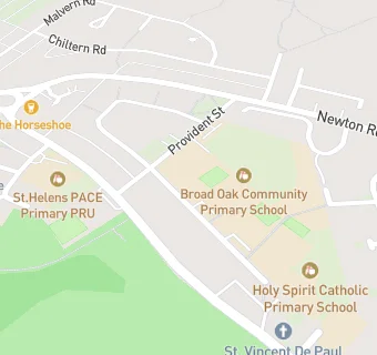 map for Broad Oak Community Primary School