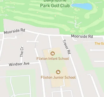 map for Flixton Infant School