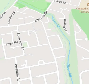 map for Croxteth Gems