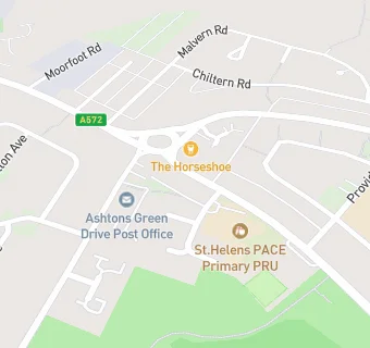 map for Ashtons Green School