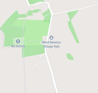 map for Wold Newton Village Hall