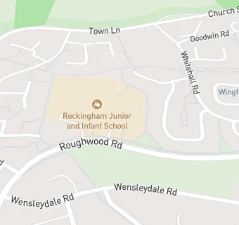 map for Rockingham Junior and Infant School