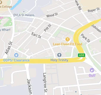 map for Queens Arms Hotel