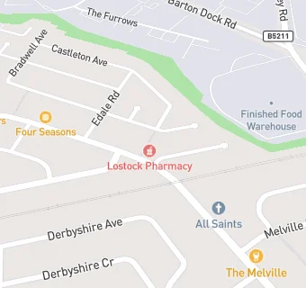 map for A & S Off Licence