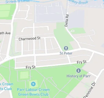 map for Manor Chippy