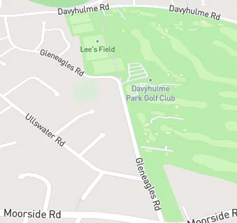 map for Davyhulme Park Golf Club & Bar