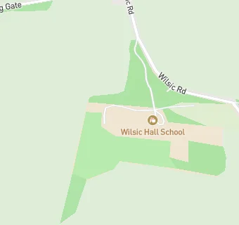 map for Wilsic Hall School