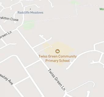 map for Twiss Green Community Primary School