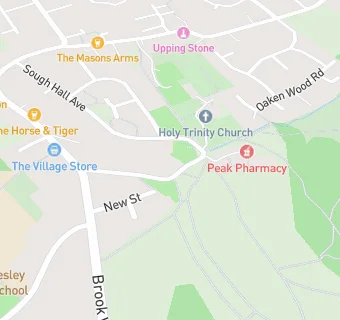 map for Thorpe Hesley Surgery