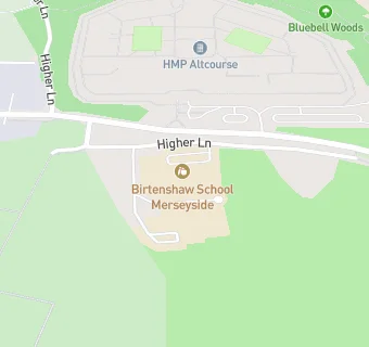 map for Food For Thought at Birtenshaw School