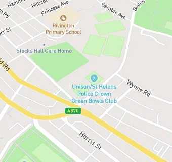 map for Unison Sports and Social Club Catering