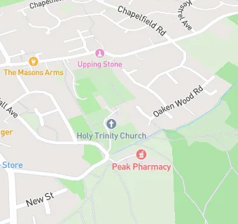 map for Holy Trinity Church & Community Centre