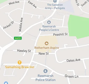 map for St Marys Centre