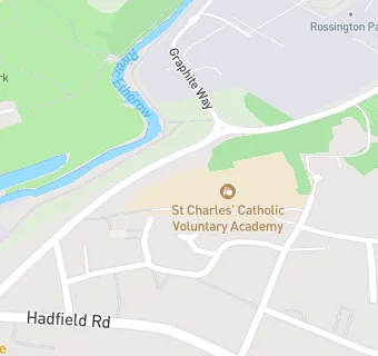 map for St Charles' Catholic Voluntary Academy