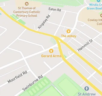 map for Gerard Arms