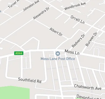 map for Moss Lane News