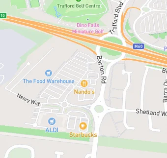 map for McDonald's Restaurant