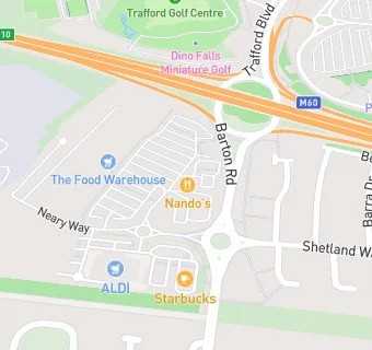 map for Nando's