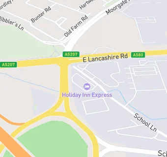 map for Holiday Inn Express