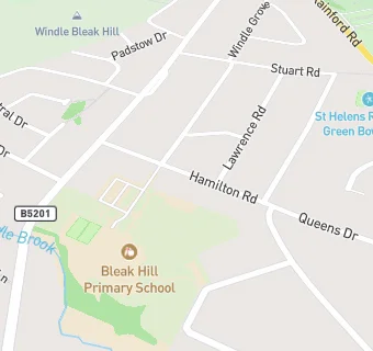 map for Bleak Hill Infant & Junior School