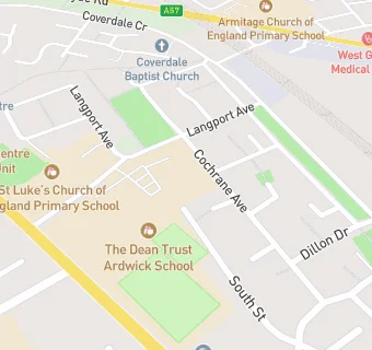 map for Richmond Park School