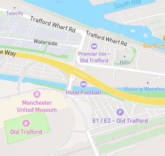 map for Hotel Football - Manchester