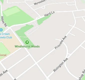 map for Windlehurst Community Primary School