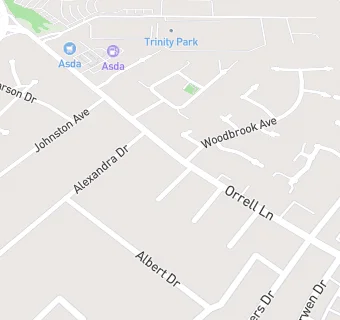 map for Orrell Park Hotel