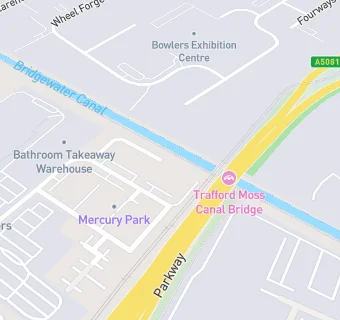 map for Holiday Inn Express Manchester