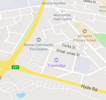 map for Travelodge