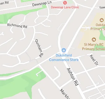 map for Dukinfield Convenience Store