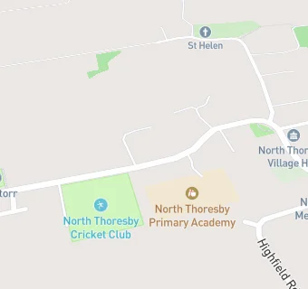 map for North Thoresby Primary School