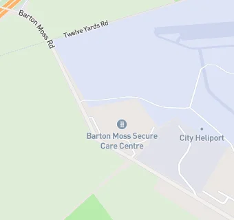 map for Barton Moss Secure Care Centre