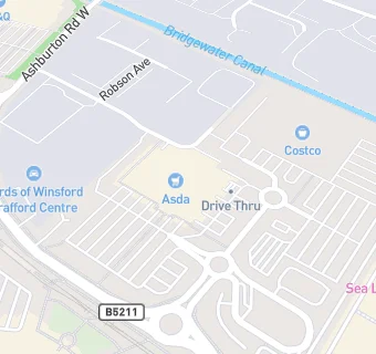 map for Asda Pharmacy