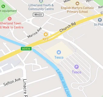 map for Tesco