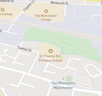 map for St Francis RC Primary School