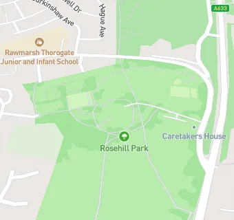 map for Victoria Park Hall Pre-school