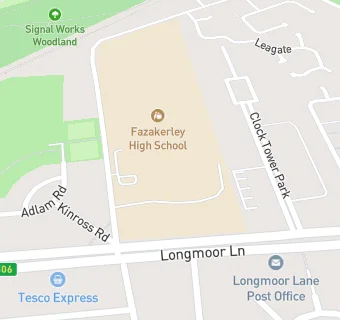 map for Dixons Fazakerley Academy