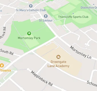 map for Greengate Lane Primary School