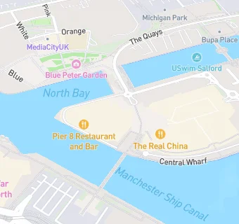 map for Pier 8 Restaurant and Bar