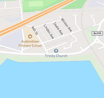 map for Trinity Church