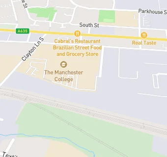 map for The Manchester College